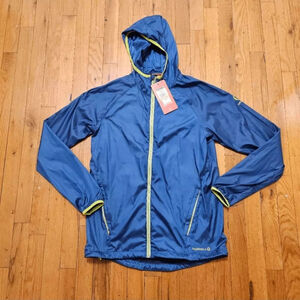 Merrell Men's Windbreaker Jacket Blue Size Small